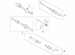 Diagram for Ford CV Joint - LX6Z-3B436-BQ