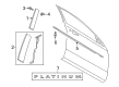 Diagram for 2022 Ford Expedition Door Moldings - JL1Z-7820555-B