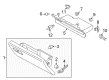 Diagram for Ford F-150 Glove Box - GL3Z-15060T10-BR