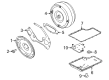 Diagram for Ford E-350/E-350 Super Duty Flywheel - LC2Z-6375-A