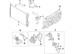 Diagram for Ford Engine Cooling Fan - LK4Z-8C607-E