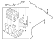 Diagram for 2021 Ford E-350/E-350 Super Duty Crankcase Breather Hose - LC2Z-9G297-A