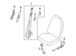 Diagram for Ford E-350/E-350 Super Duty Seat Belt - HC2Z-37611B08-BA