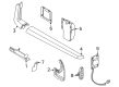 Diagram for Ford Mud Flaps - NZ6Z-16A550-BA