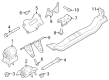 Diagram for Ford Engine Torque Strut Mount - PC3Z-6068-D