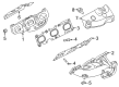 Diagram for Ford Mustang Exhaust Manifold - GR3Z-9431-B