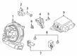 Diagram for Ford Air Bag - KB3Z-21044A74-B