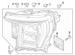 Diagram for Ford F-150 Headlight - ML3Z-13008-AK