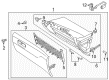 Diagram for Ford SSV Plug-In Hybrid Glove Box - GS7Z-5406024-AB