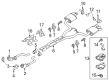 Diagram for Ford Mustang Exhaust Heat Shield - KR3Z-6311130-A