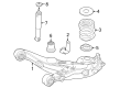 Diagram for Ford E-Transit Coil Spring Insulator - NK4Z-5586-A