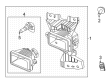 Diagram for 2020 Ford F-250 Super Duty Fog Light - LC3Z-15200-A