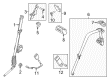 Diagram for Ford F-350 Super Duty Seat Belt - LC3Z-26611B68-BB