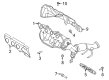 Diagram for 2023 Ford Escape Catalytic Converter - PZ1Z-5G232-B