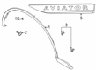 Diagram for Lincoln Aviator Emblem - LC5Z-16720-AA
