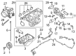 Diagram for Ford Bronco Dipstick - MB3Z-6750-E