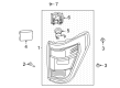 Diagram for Ford F-150 Back Up Light - NL3Z-13405-D