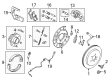 Diagram for Ford Brake Disc - EU2Z-2V026-B