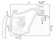 Diagram for Ford Expedition Back Up Light - NL1Z-13405-B