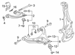 Diagram for Ford Steering Knuckle - KB3Z-3K185-C