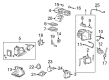 Diagram for 2021 Ford E-350/E-350 Super Duty A/C Accumulator - GC2Z-19C836-D