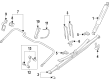 Diagram for Ford F-250 Super Duty Shock Absorber - LC3Z-18125-L
