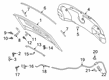 Diagram for Ford Explorer Hood Cable - LB5Z-16916-D