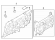 Diagram for Ford F-150 Fan Blade - ML3Z-8C607-G