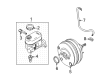 Diagram for Ford Brake Master Cylinder Repair Kit - LC2Z-2140-A