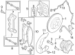 Diagram for Ford Mustang Brake Caliper Repair Kit - -W721714-S439