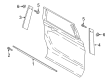 Diagram for 2022 Ford Expedition Door Moldings - JL1Z-58255A34-AA