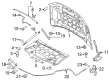 Diagram for Ford Hood - FL3Z-16612-C
