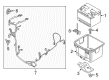 Diagram for 2023 Ford Mustang Battery Tray - FR3Z-10732-C