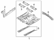 Diagram for Lincoln Nautilus Floor Pan - K2GZ-5811135-E