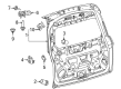 Diagram for Ford Liftgate Hinge - M1PZ-7842901-A