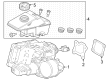 Diagram for Ford Bronco Brake Master Cylinder Reservoir - MB3Z-2L210-A