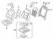 Diagram for 2022 Ford Escape Seat Cover - LJ6Z-7862900-EC