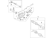 Diagram for Ford Bronco Axle Shaft - MB3Z-3A427-A