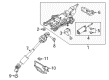 Diagram for Ford Police Interceptor Utility Steering Shaft - BB5Z-3B676-C