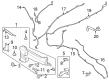 Diagram for Lincoln Aviator Wiper Pivot - LC5Z-17566-A