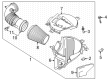 Diagram for Ford Mustang Air Filter Box - KR3Z-9600-B