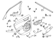Diagram for 2023 Ford Escape Door Handle - LJ6Z-5822600-EC