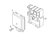 Diagram for Ford Police Interceptor Utility Parking Assist Distance Sensor - EM2Z-14C689-A