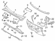 Diagram for Ford Dash Panels - LX6Z-7801610-P
