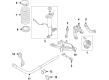 Diagram for 2020 Lincoln Continental Sway Bar Kit - G3GZ-5A772-E