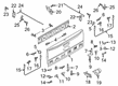 Diagram for Ford Ranger Door Handle - AB3Z-2143400-J