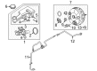 Diagram for Ford Brake Master Cylinder Repair Kit - JG9Z-2140-D