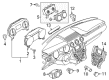 Diagram for 2023 Ford Mustang Instrument Cluster - MR3Z-10849-J