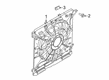 Diagram for Ford Explorer Engine Cooling Fan - L1MZ-8C607-C