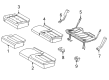 Diagram for Ford Bronco Seat Cover - M2DZ-7863804-BE